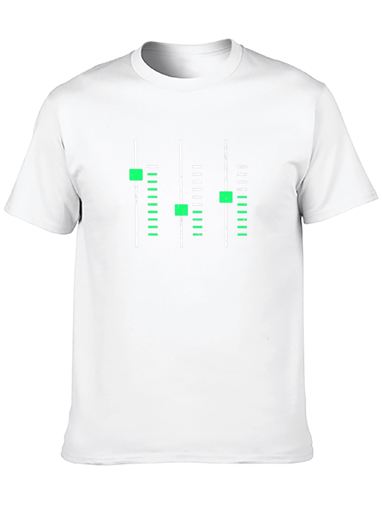DJ Mixer Graphic T-Shirt - Black Crew Neck Tee
