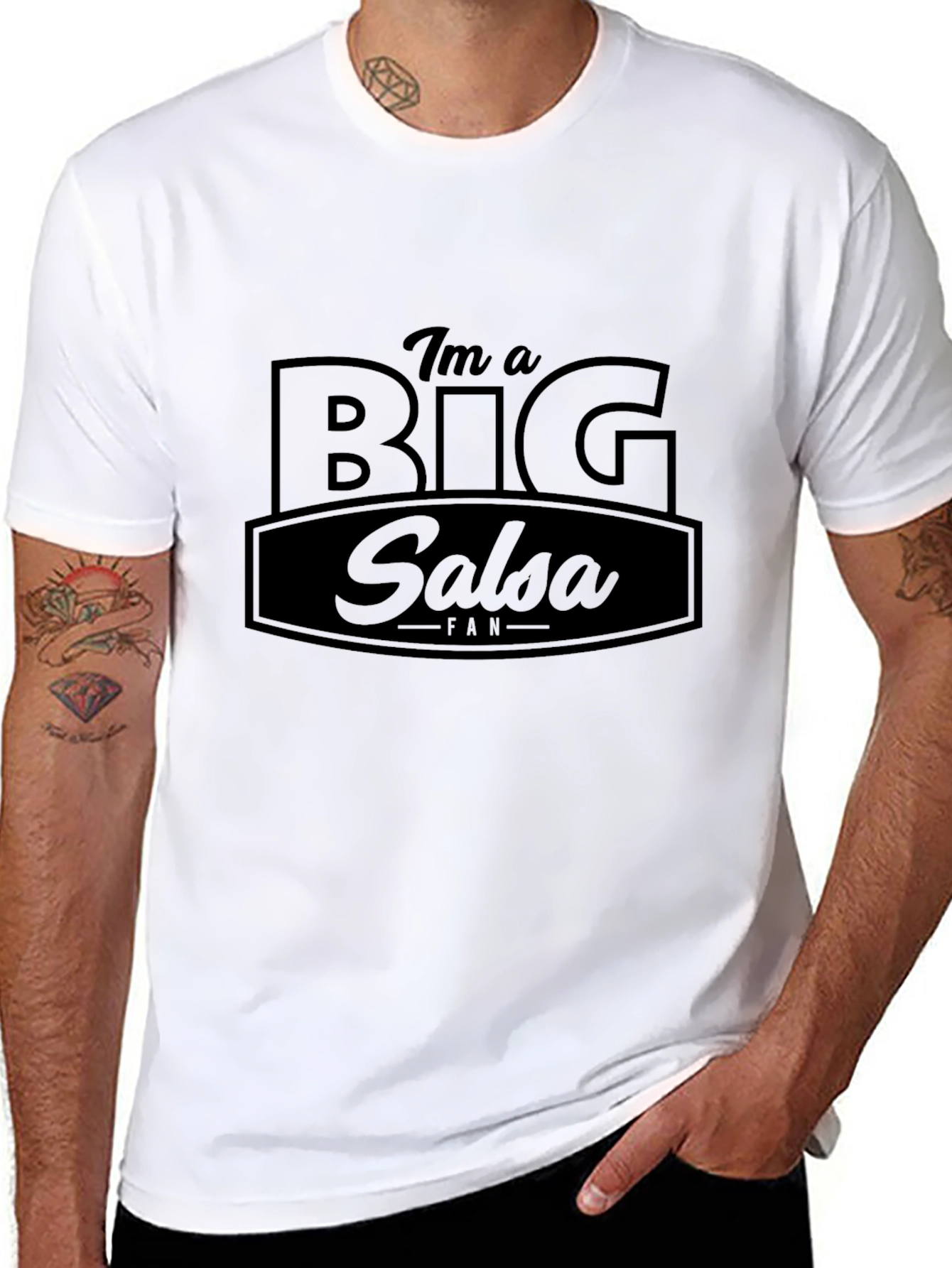 Im a Big Salsa Fan T-Shirt - Funny Foodie Tee