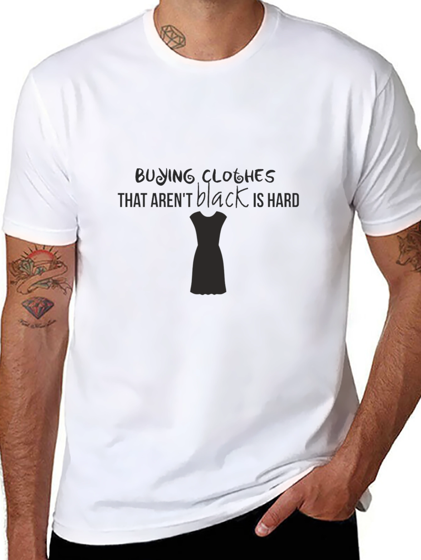 Black Clothes Are Hard T-Shirt