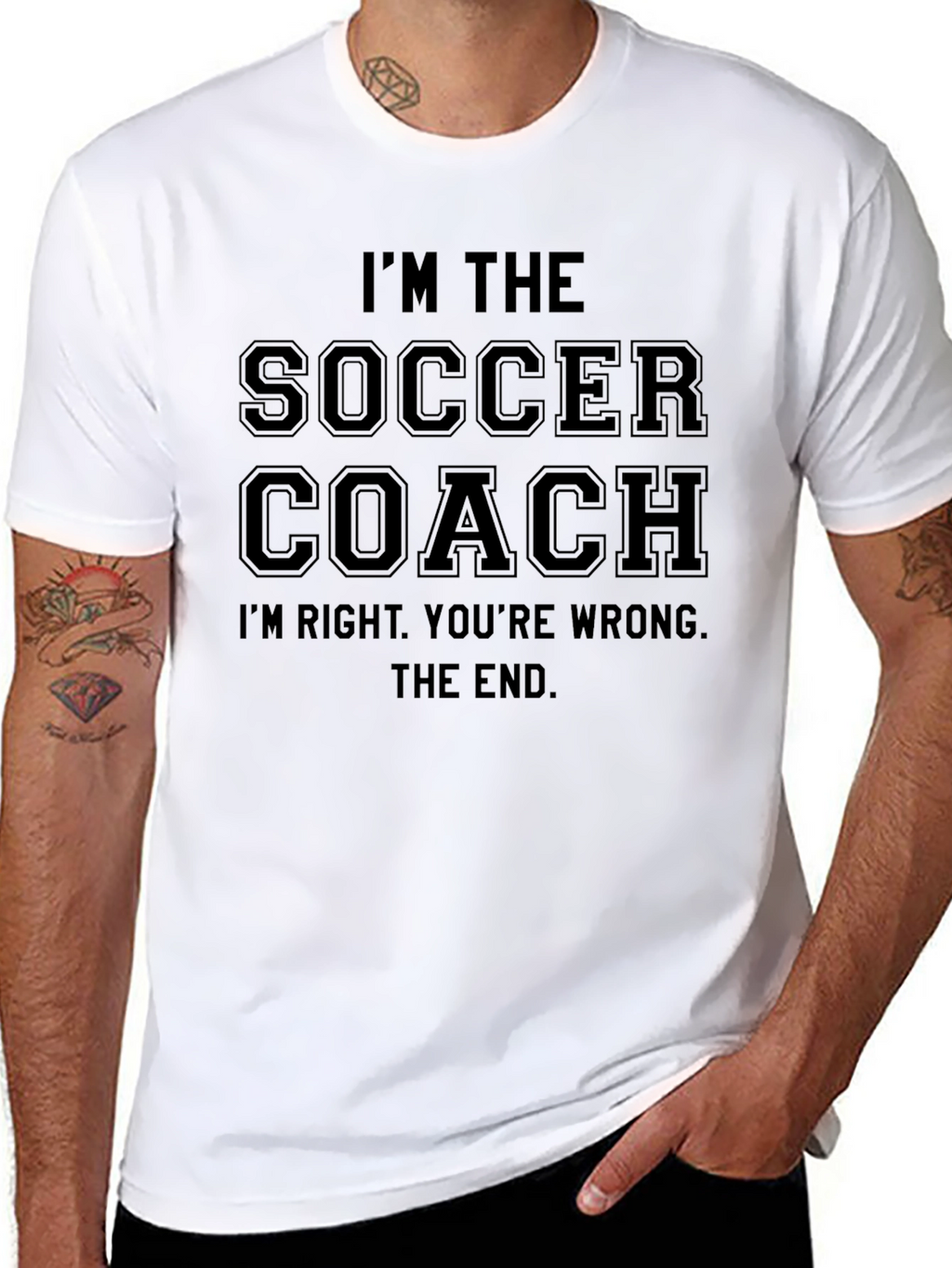 Im the Soccer Coach T-Shirt - Funny Coaching Tee