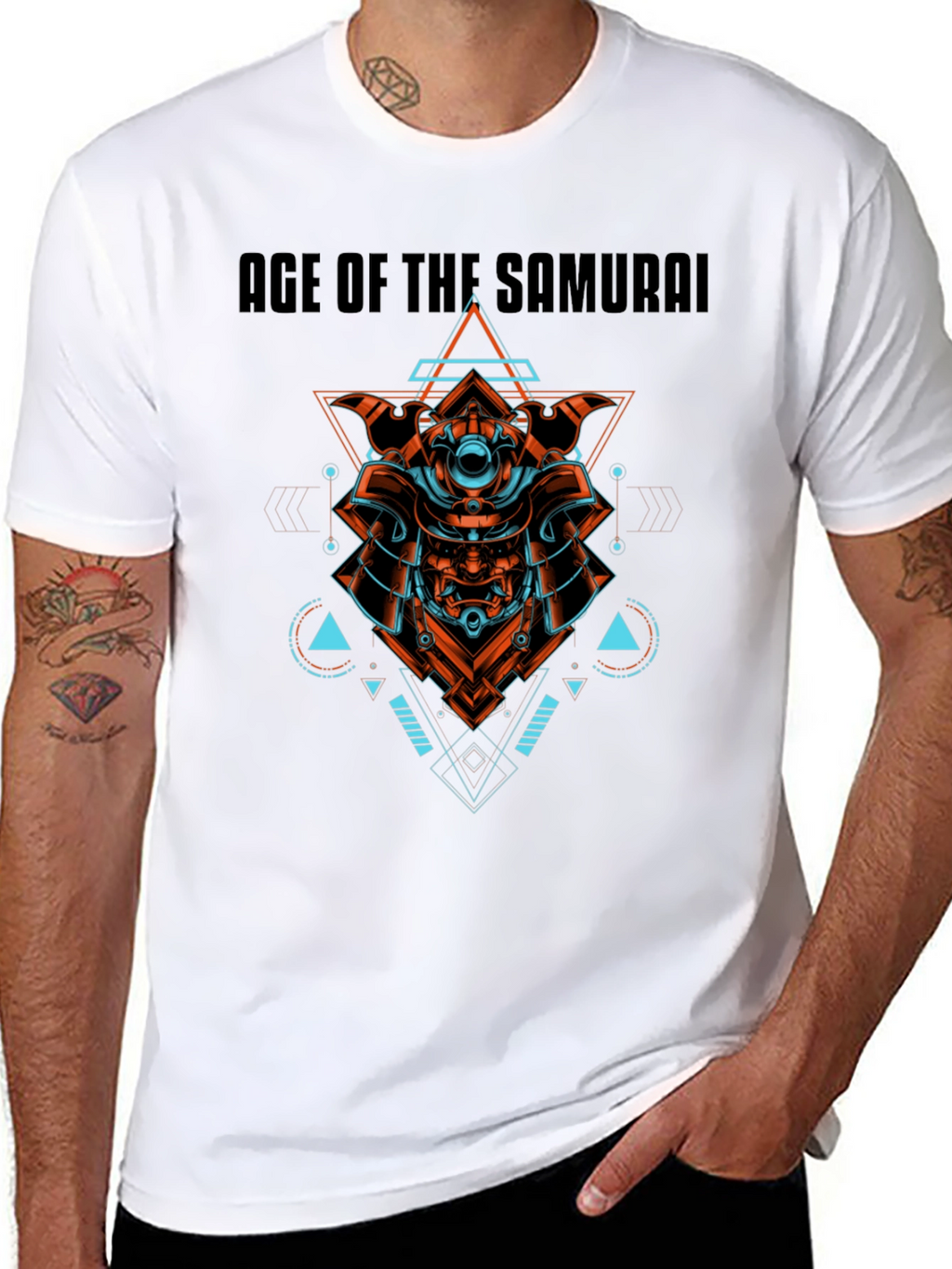 Age of Samurai Graphic Tee - Bold Unique Design