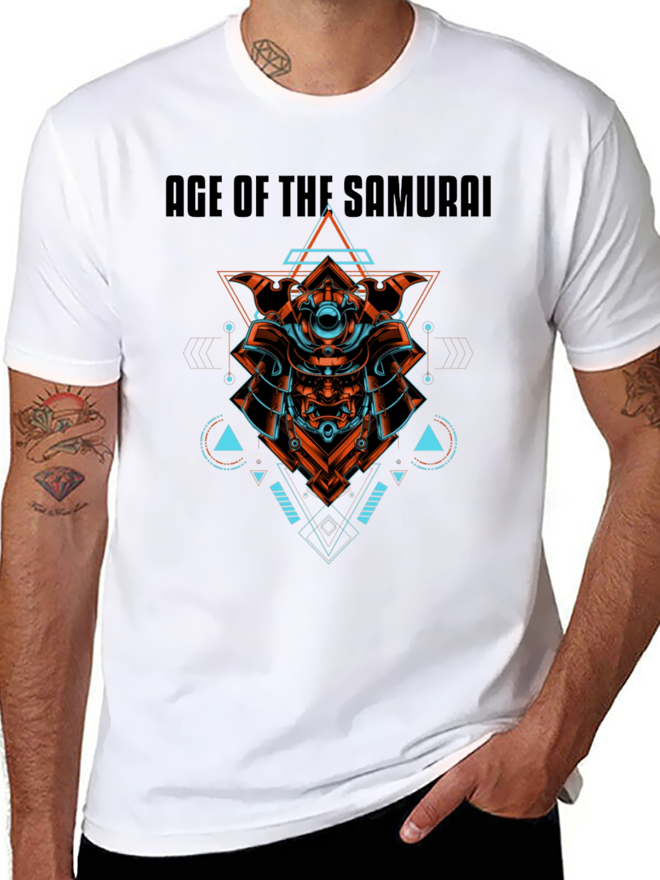 Age of Samurai Graphic Tee - Bold Unique Design