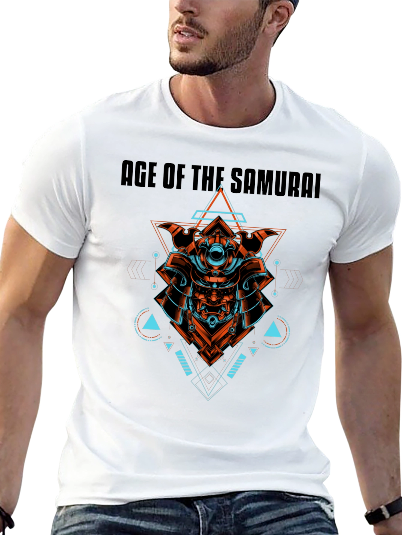 Age of Samurai Graphic Tee - Bold Unique Design
