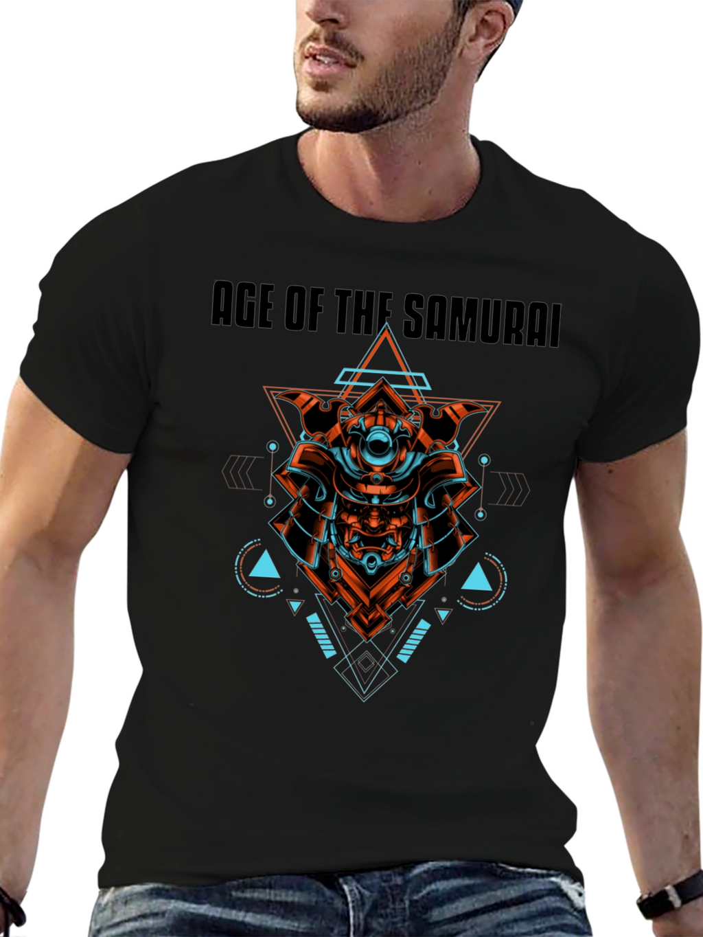 Age of Samurai Graphic Tee - Bold Unique Design