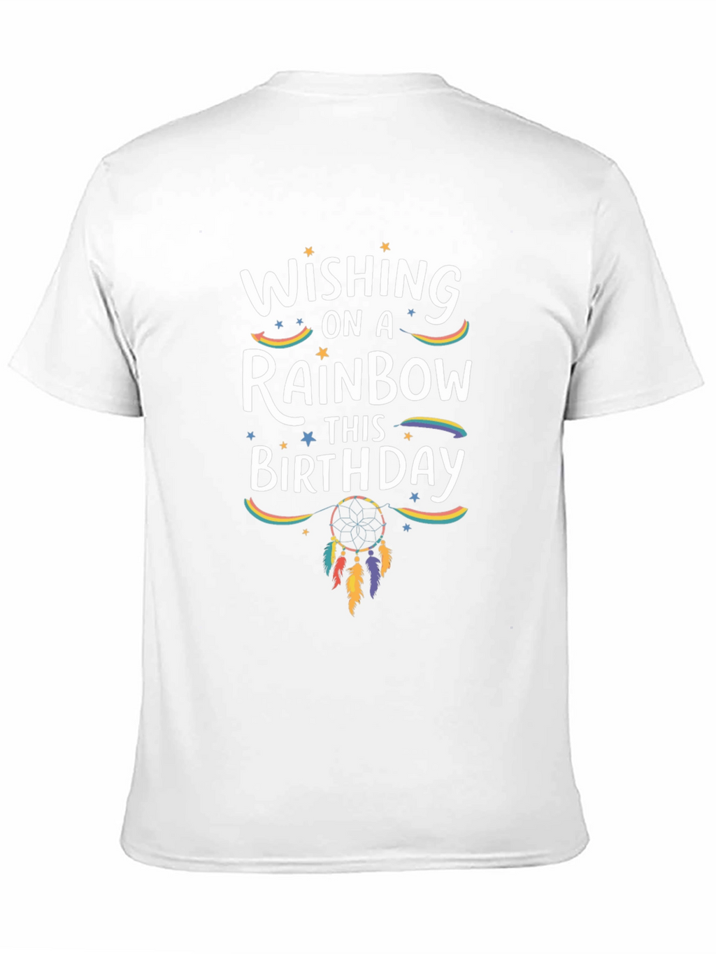 Wishing On A Rainbow Birthday T-Shirt