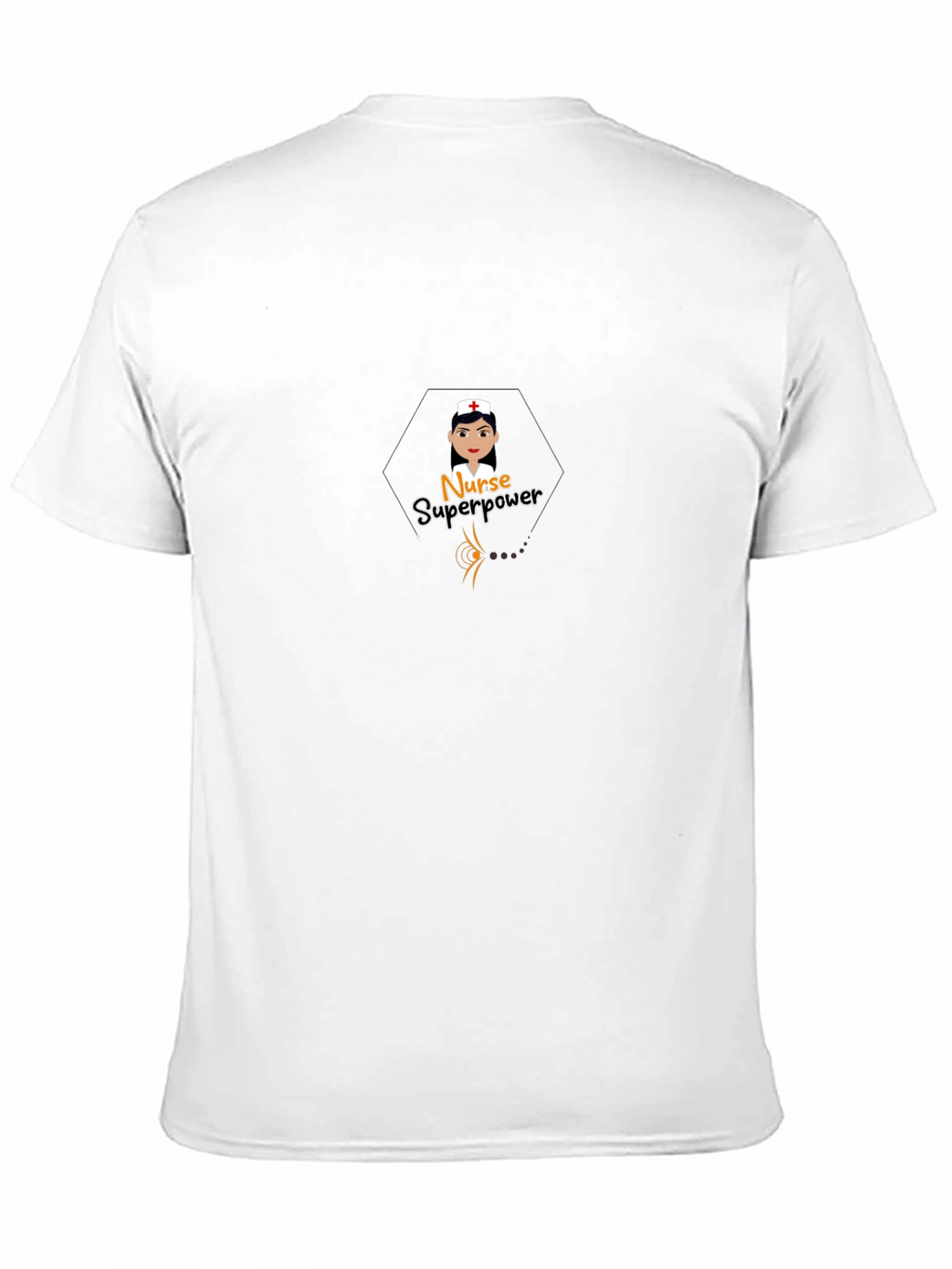 Nurse Superpower Graphic Tee - Black T-Shirt