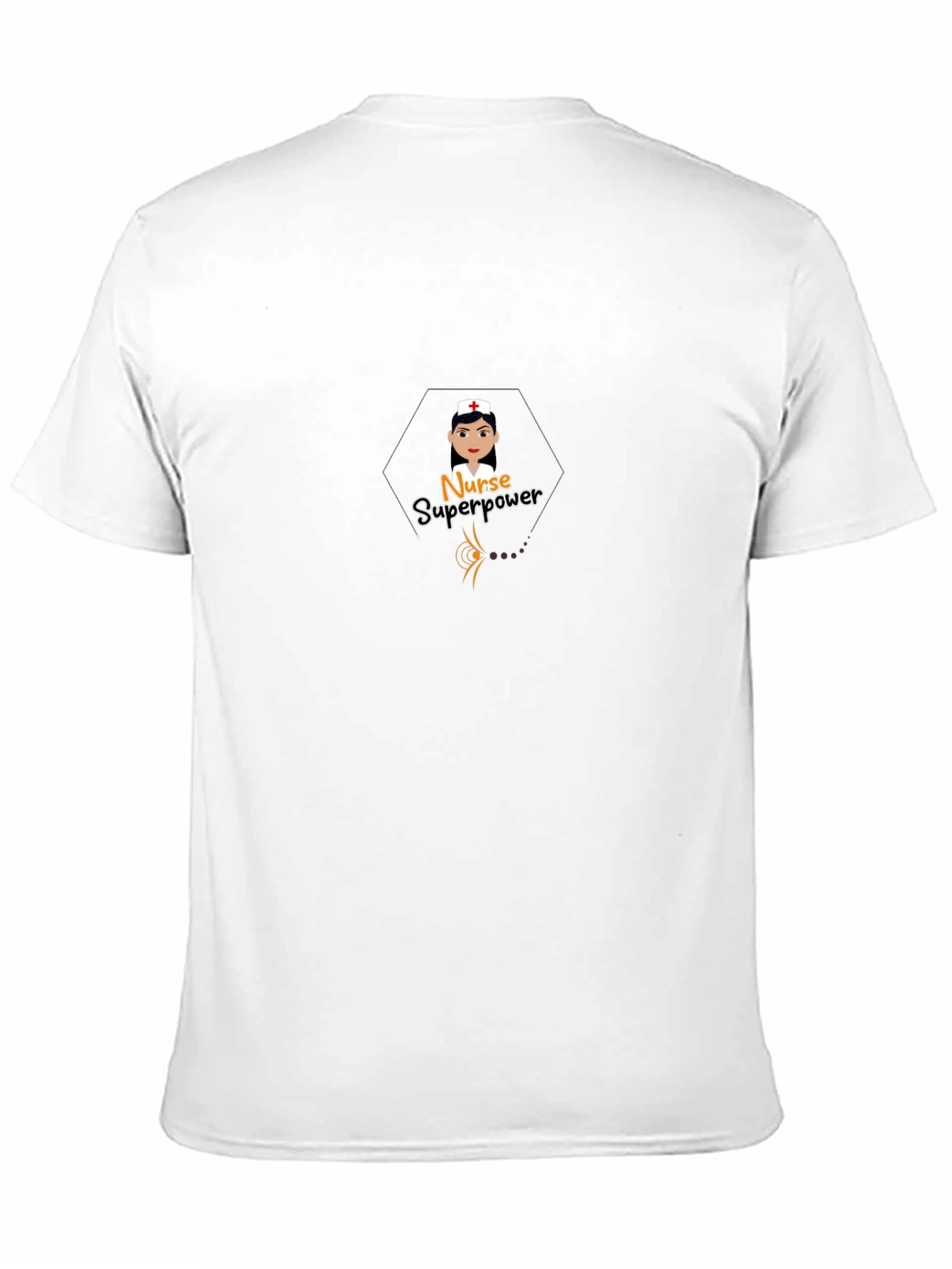 Nurse Superpower Graphic Tee - Black T-Shirt