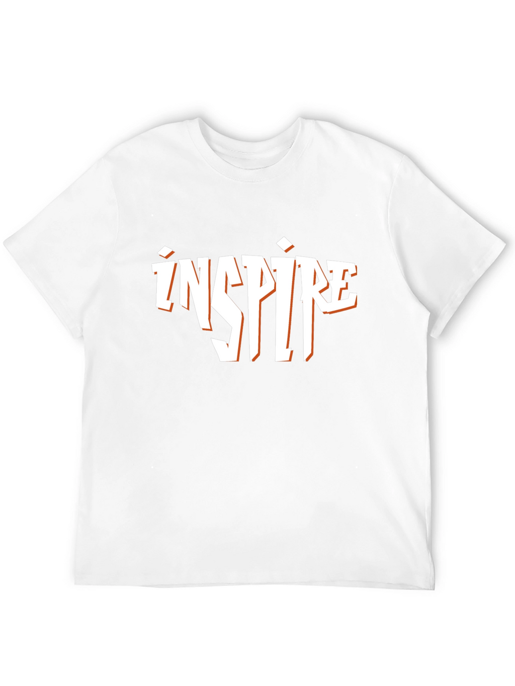 Inspire Black Graphic T-Shirt