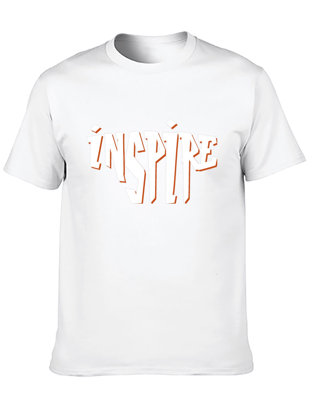 Inspire Black Graphic T-Shirt