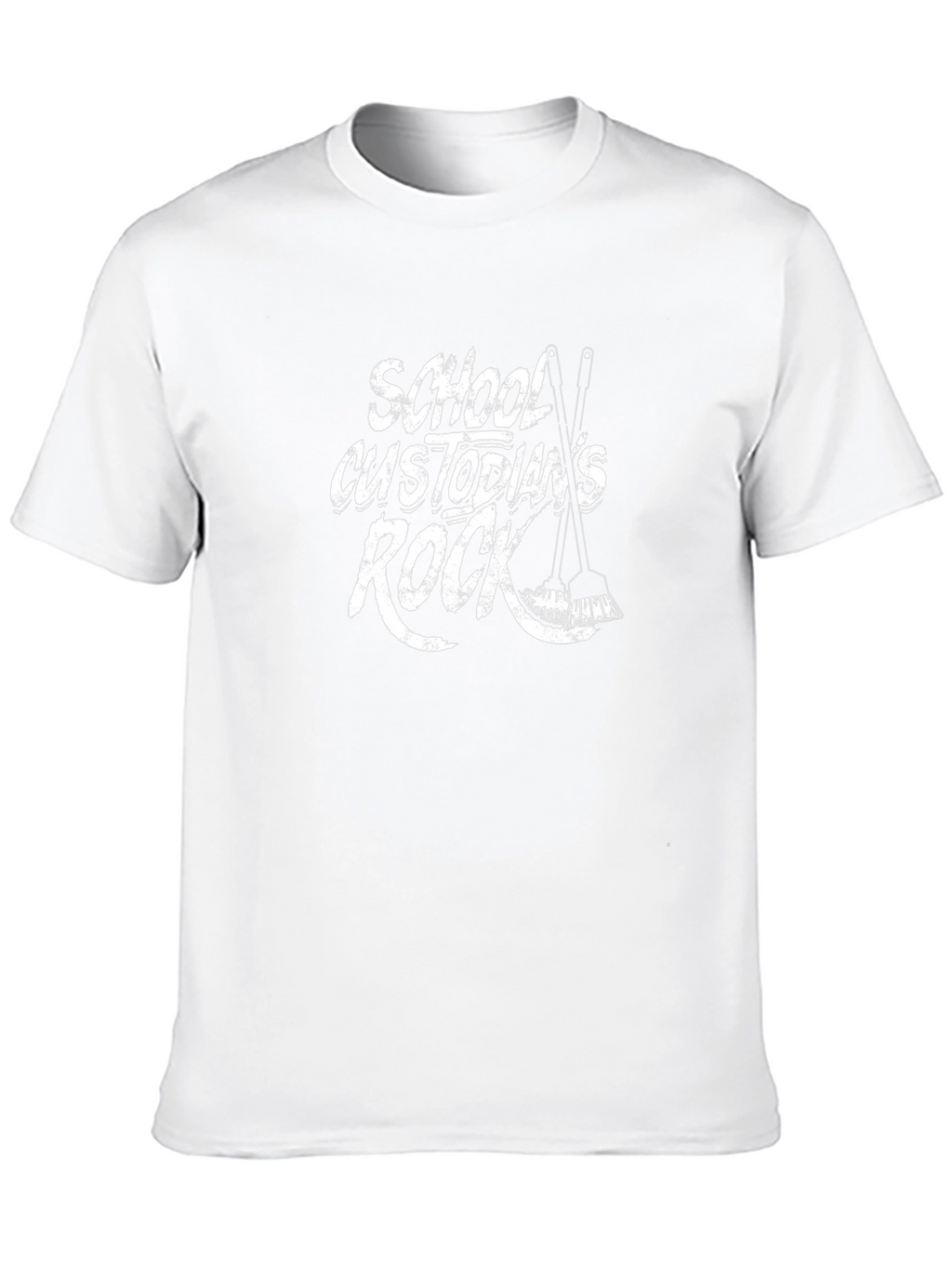 School Custodians Rock T-Shirt - Black