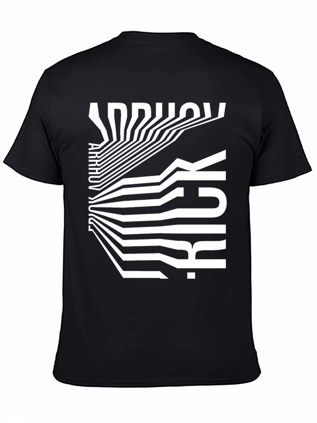 Optical Illusion Arrow Trunk T-Shirt
