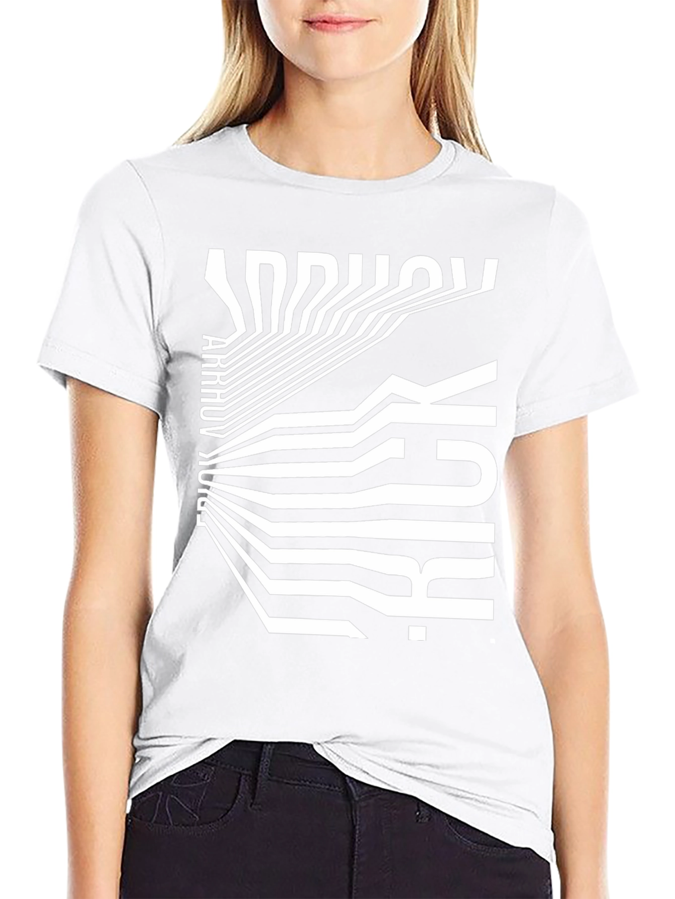 Optical Illusion Arrow Trunk T-Shirt