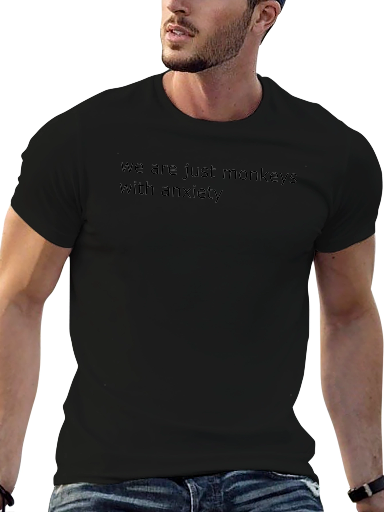 Anxiety Monkeys Graphic T-Shirt