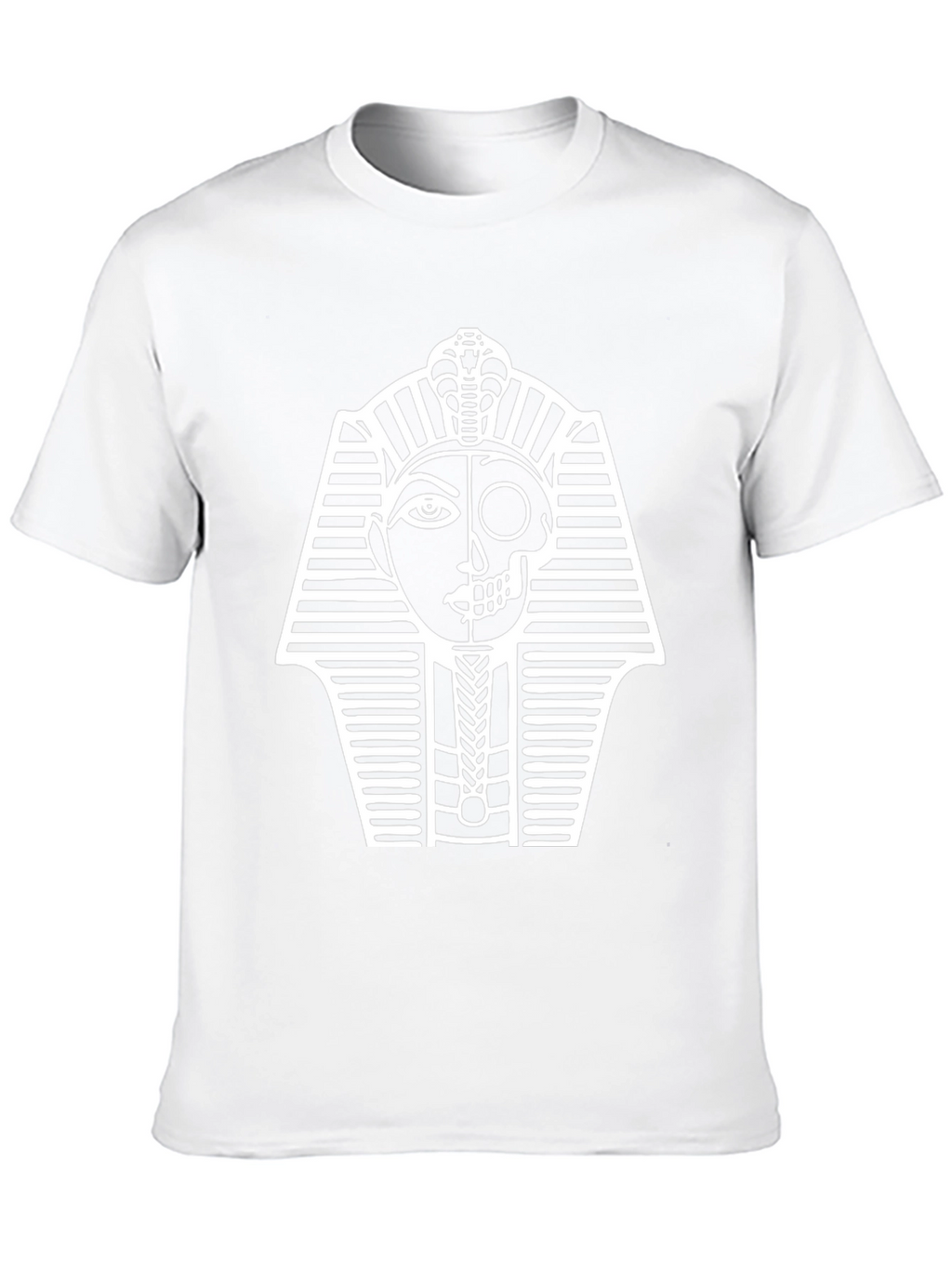 Egyptian Pharaoh Skull Graphic T-Shirt