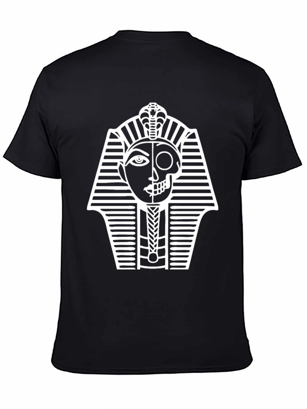 Egyptian Pharaoh Skull Graphic T-Shirt