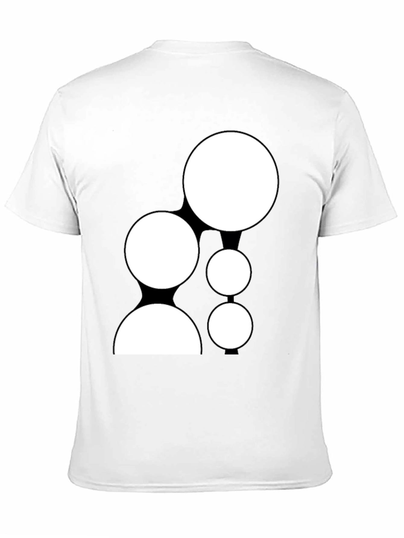 Unique Graphic Tee - Black Casual Shirt