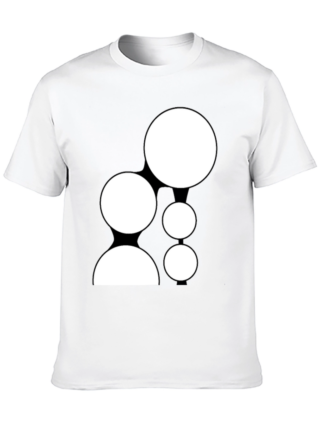Unique Graphic Tee - Black Casual Shirt