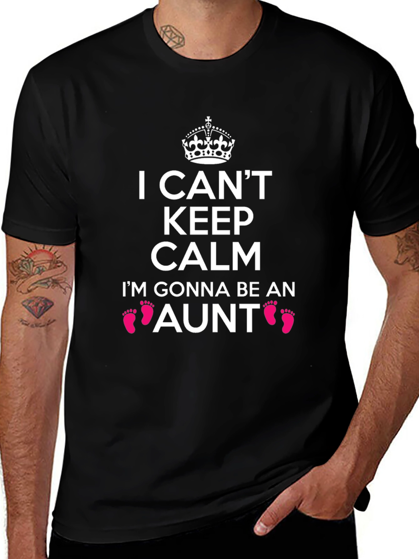 I Cant Keep Calm Im Gonna Be an Aunt T-Shirt