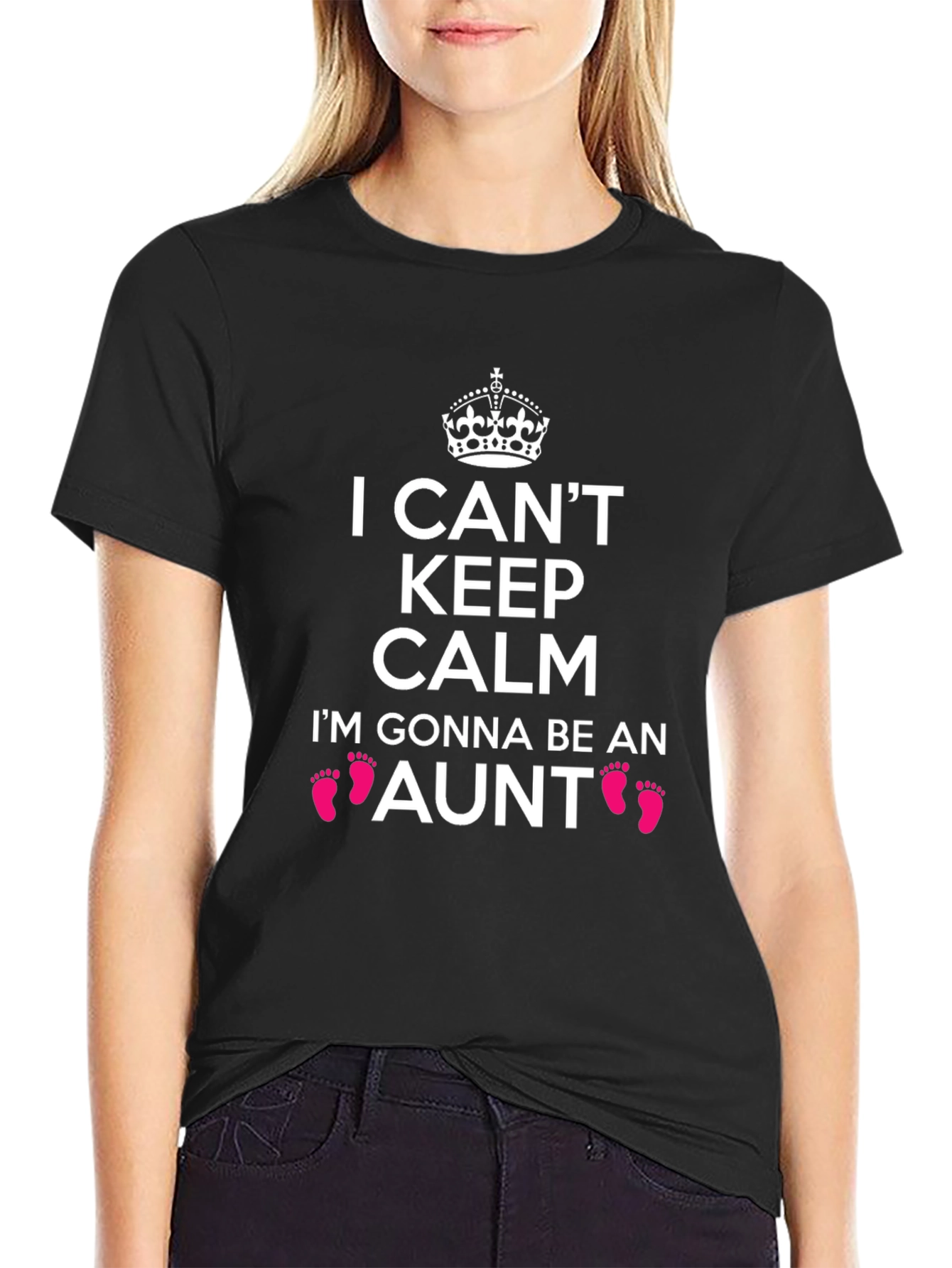 I Cant Keep Calm Im Gonna Be an Aunt T-Shirt