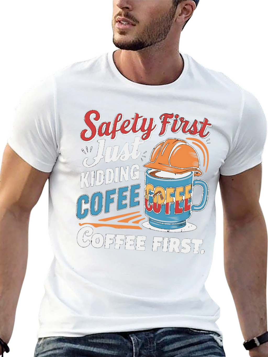 Safety First Coffee T-Shirt