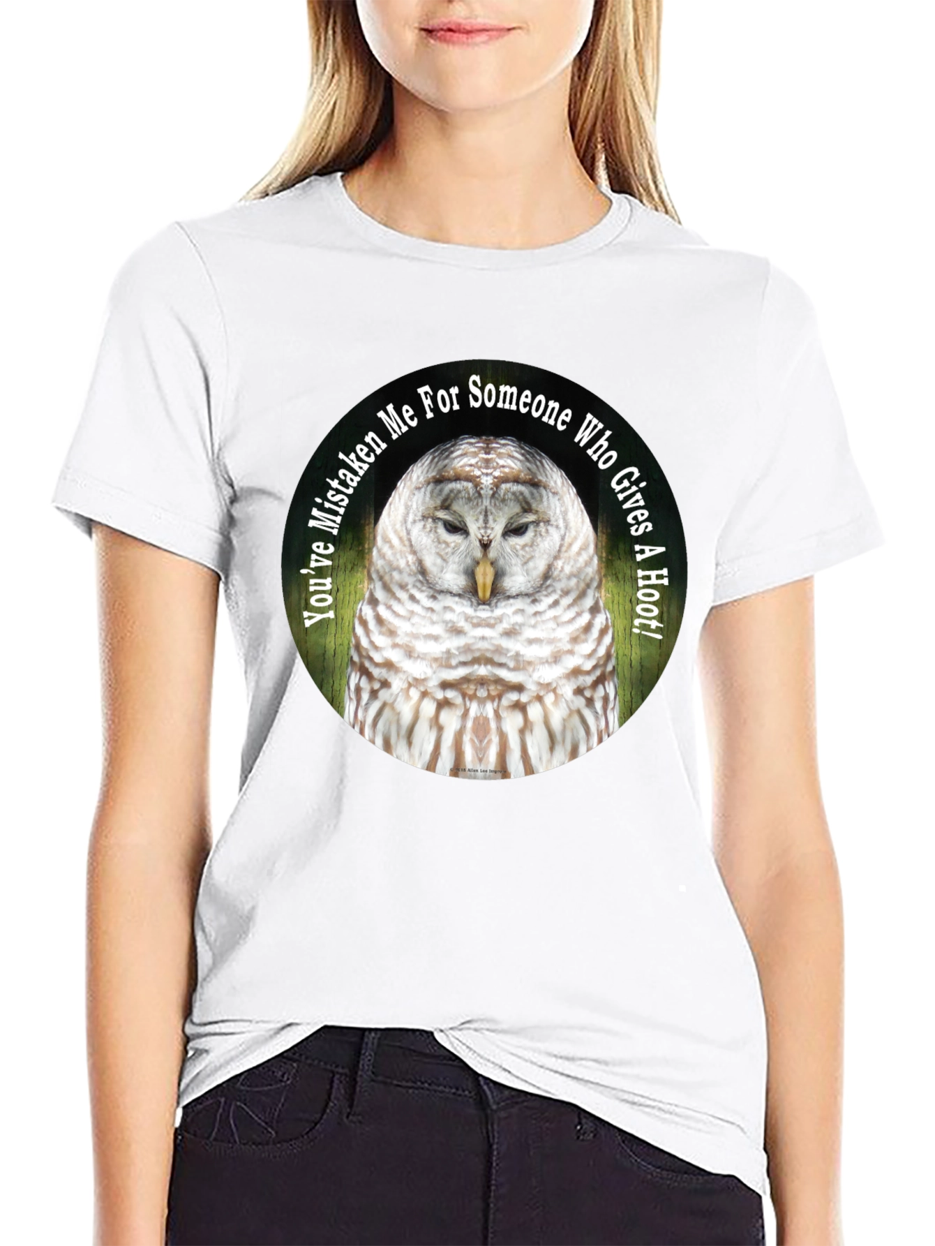 Owl Graphic Tee - Youve Mistaken Me