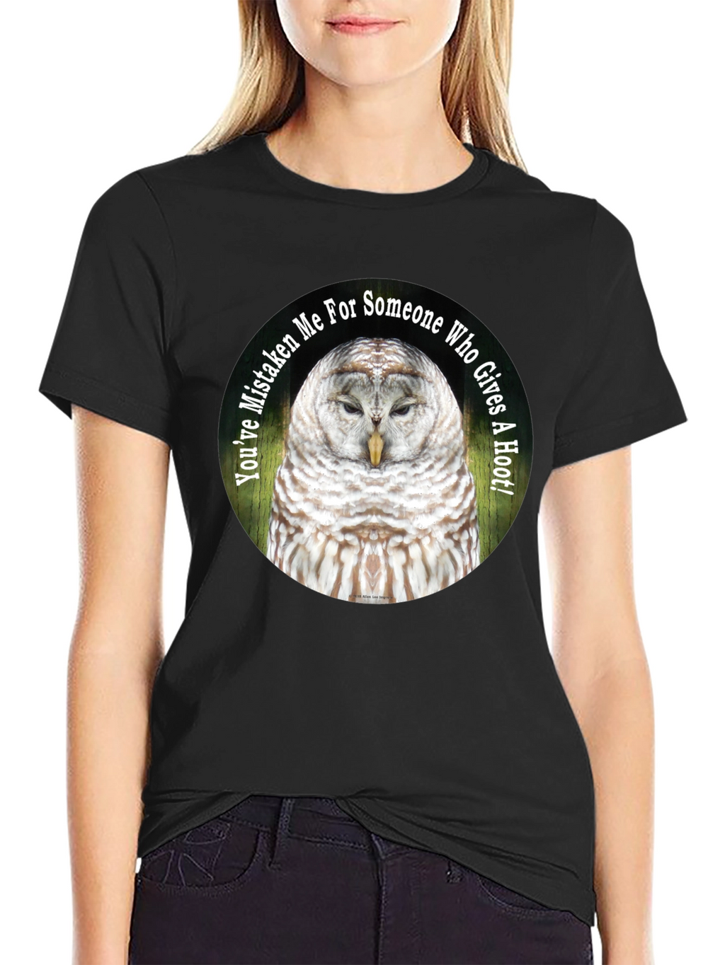 Owl Graphic Tee - Youve Mistaken Me