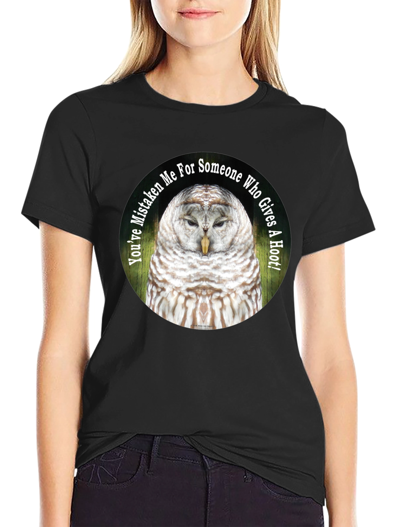 Owl Graphic Tee - Youve Mistaken Me