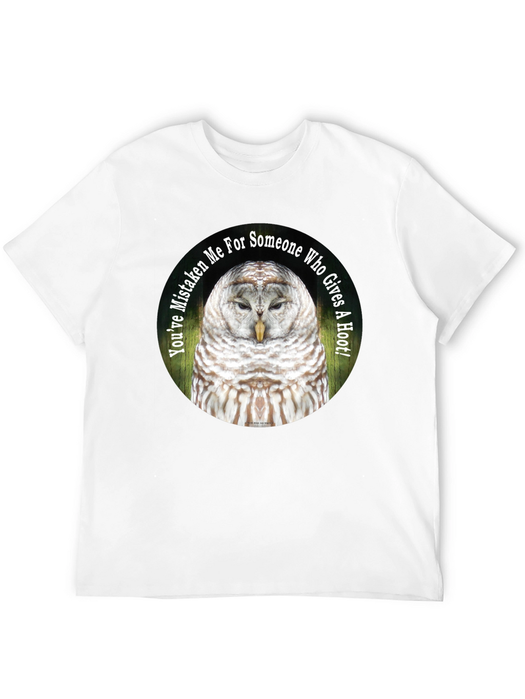 Owl Graphic Tee - Youve Mistaken Me