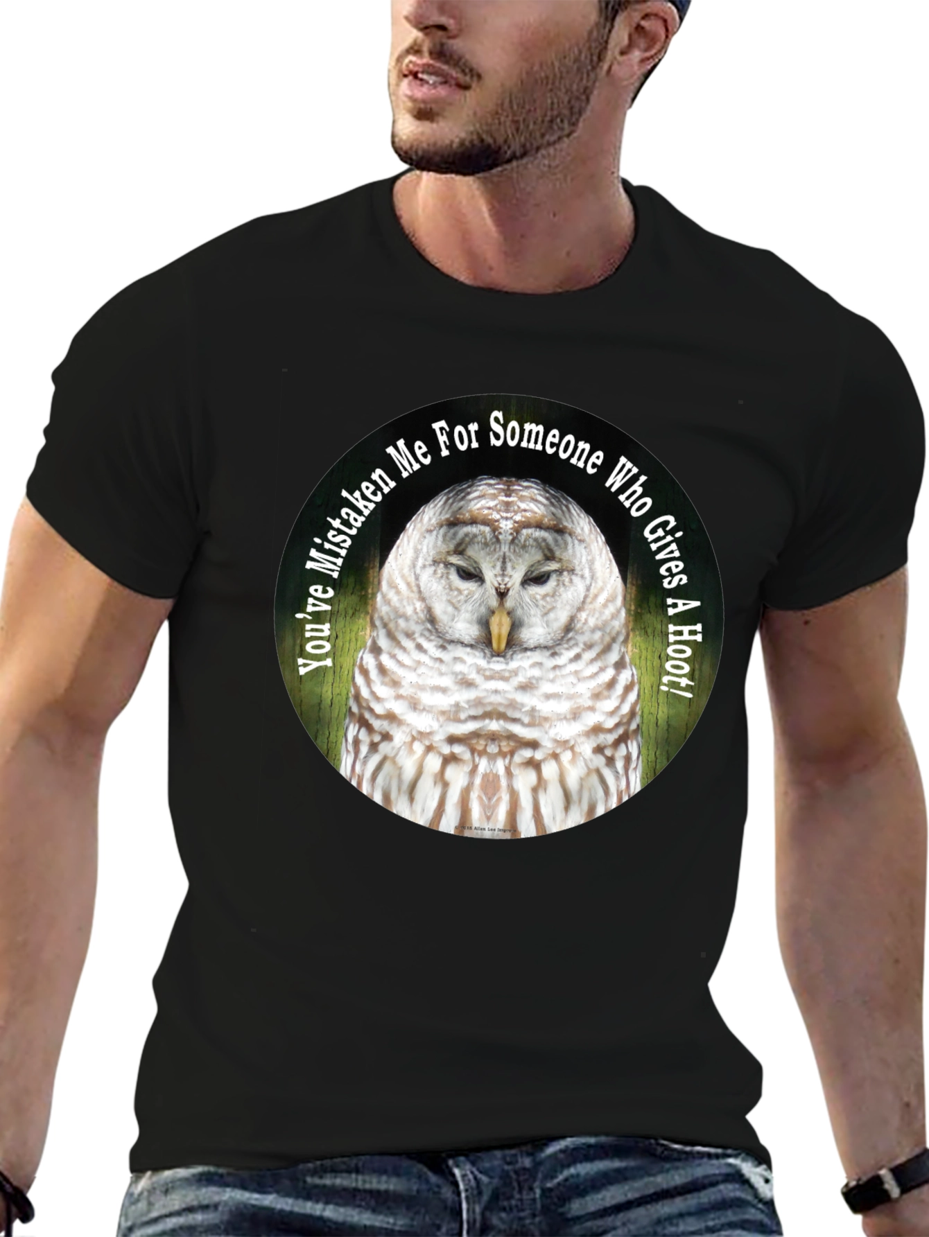 Owl Graphic Tee - Youve Mistaken Me