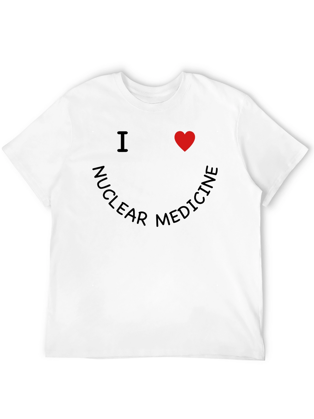I Heart Nuclear Medicine Black T-Shirt
