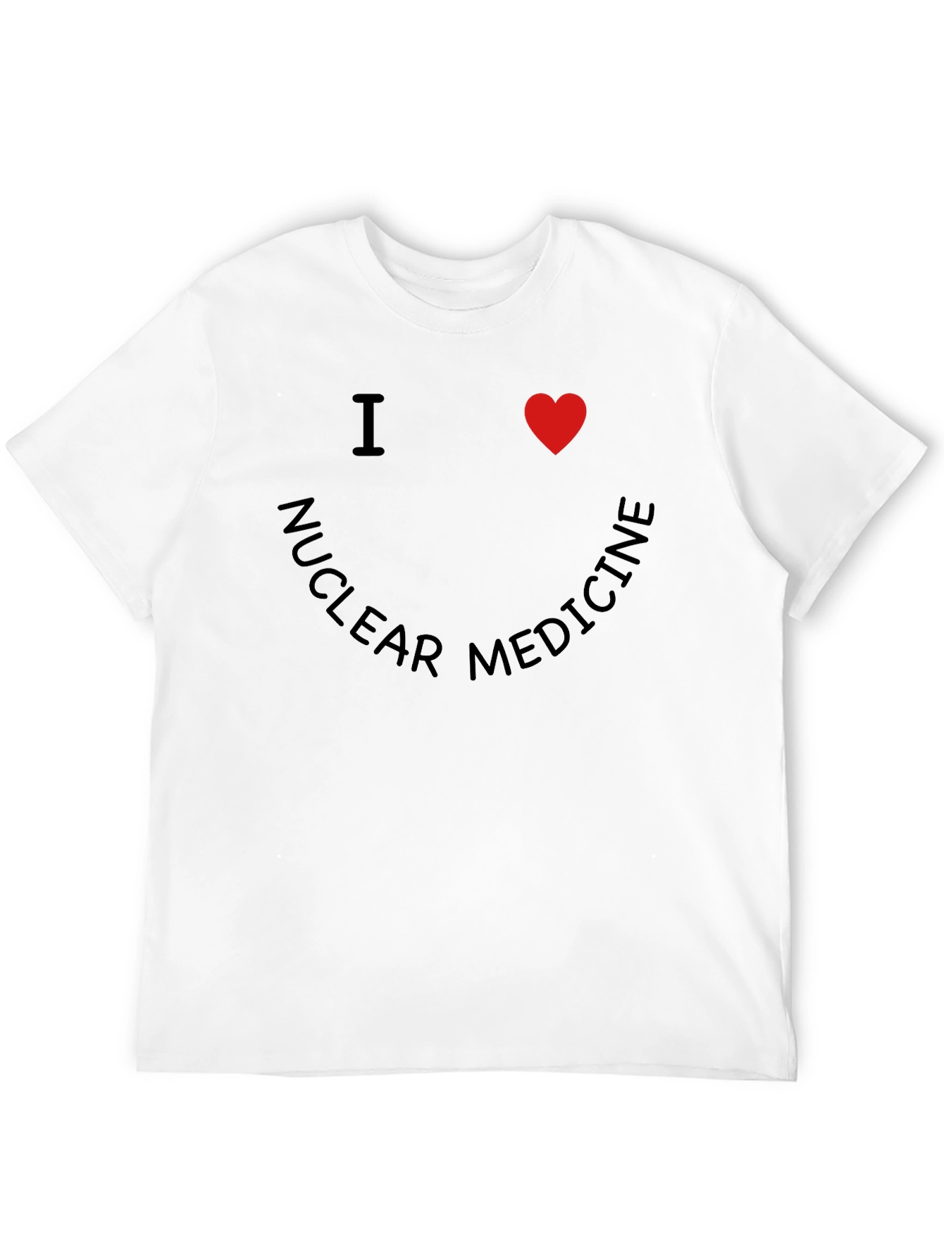 I Heart Nuclear Medicine Black T-Shirt