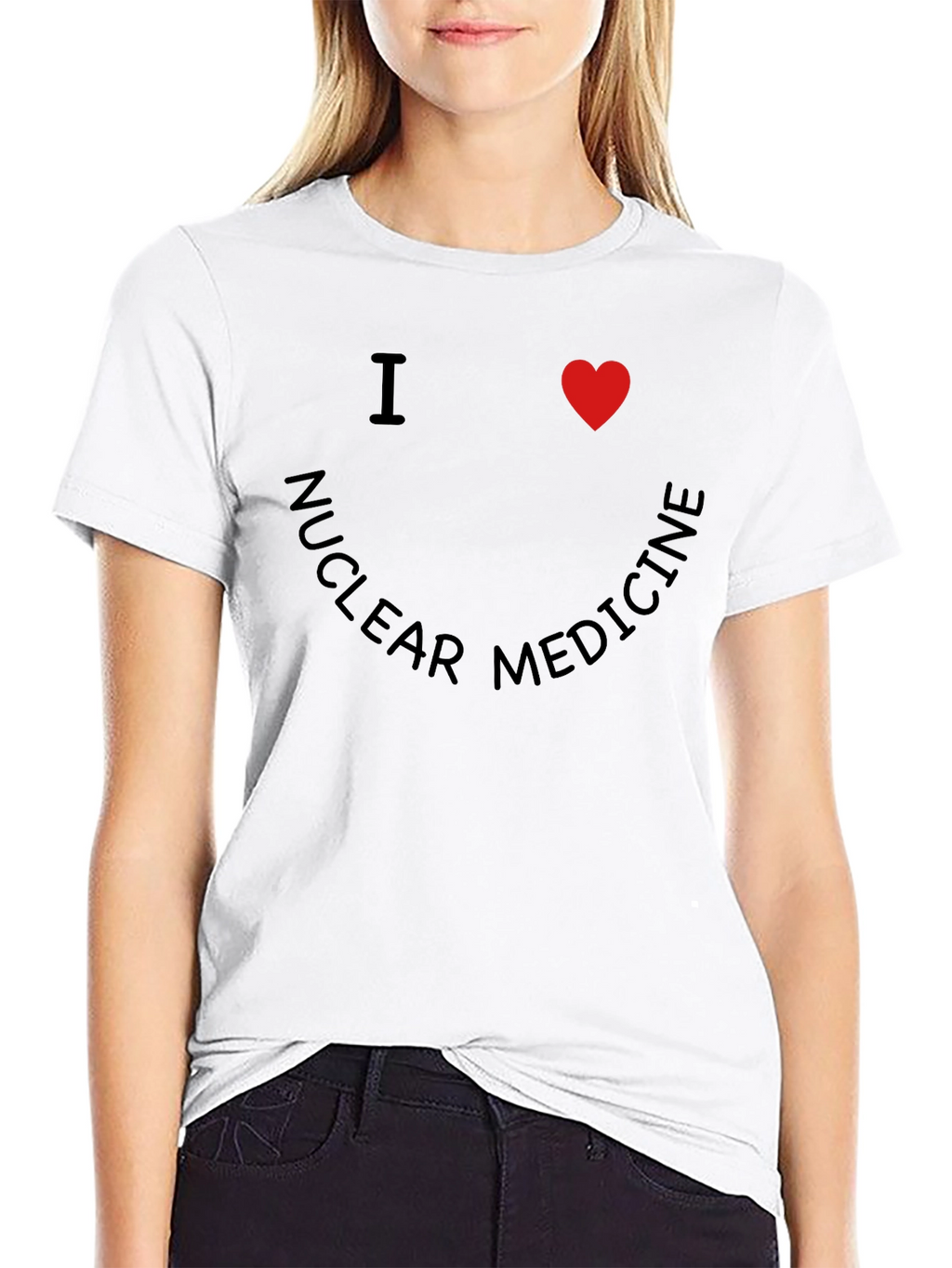 I Heart Nuclear Medicine Black T-Shirt