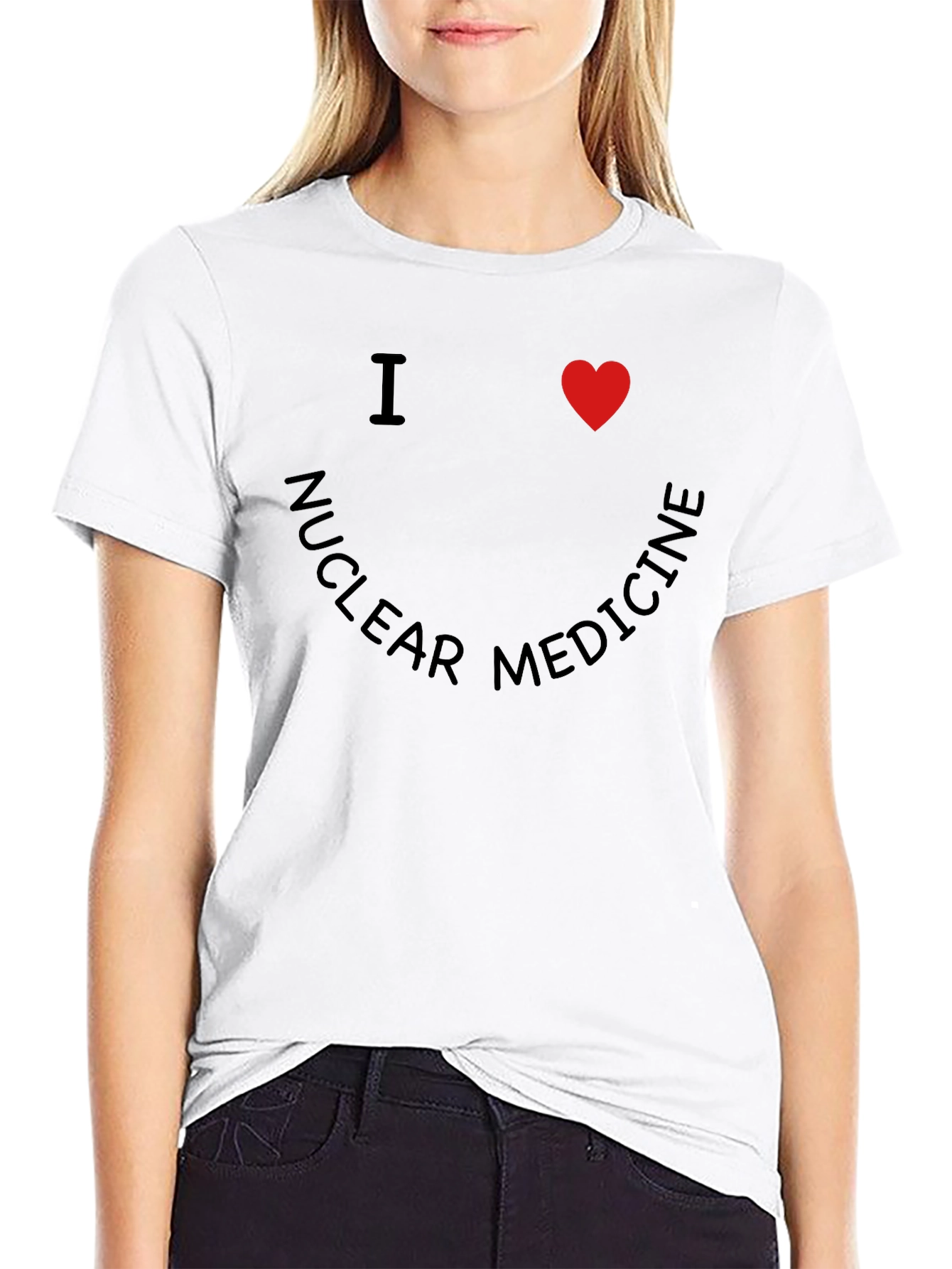 I Heart Nuclear Medicine Black T-Shirt