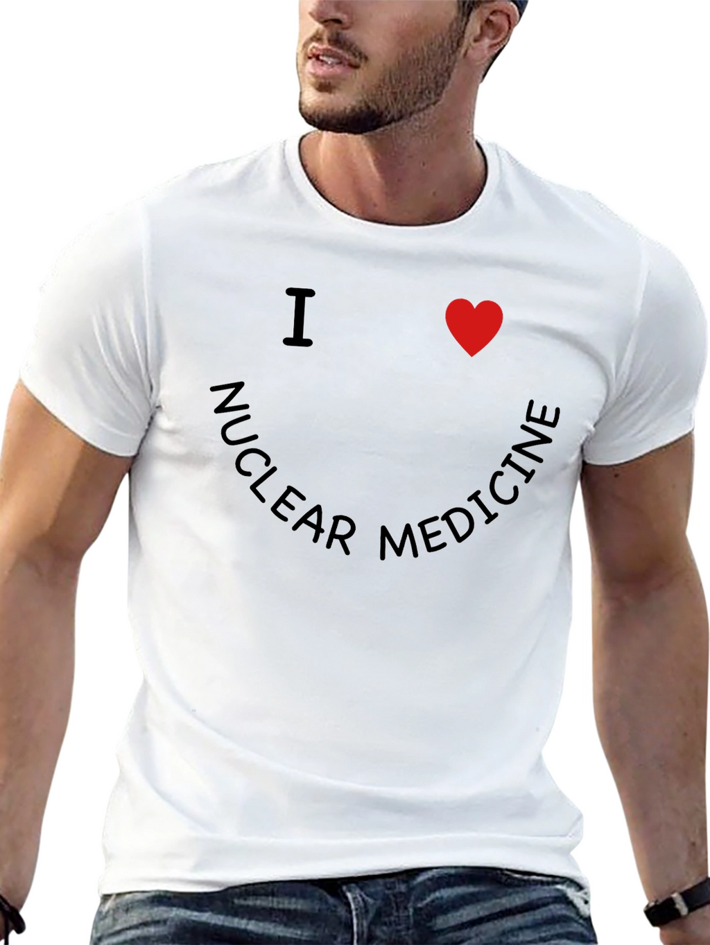 I Heart Nuclear Medicine Black T-Shirt