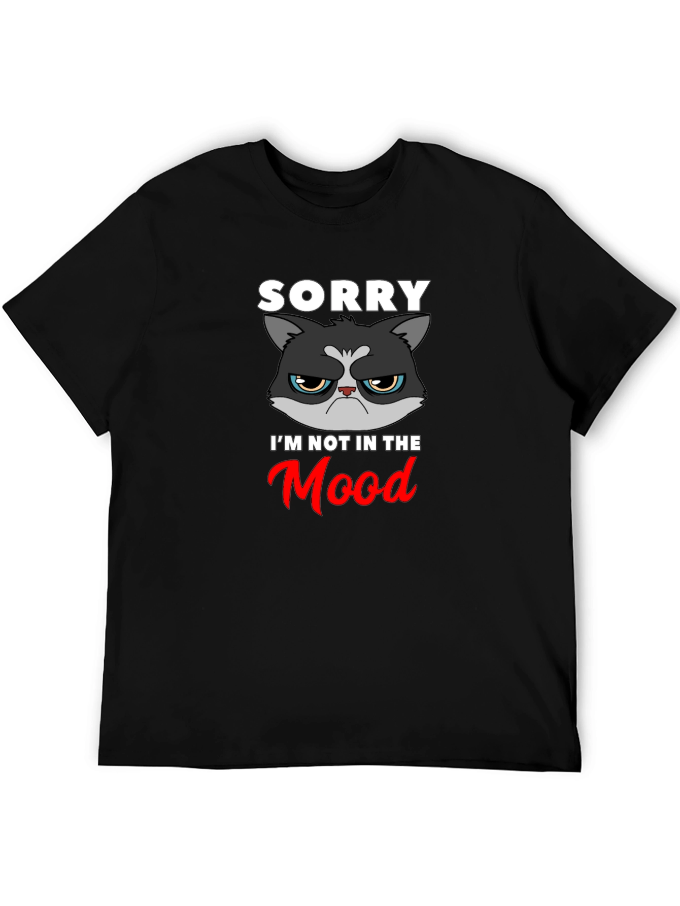 Grumpy Cat T-Shirt - Sorry Im Not In The Mood