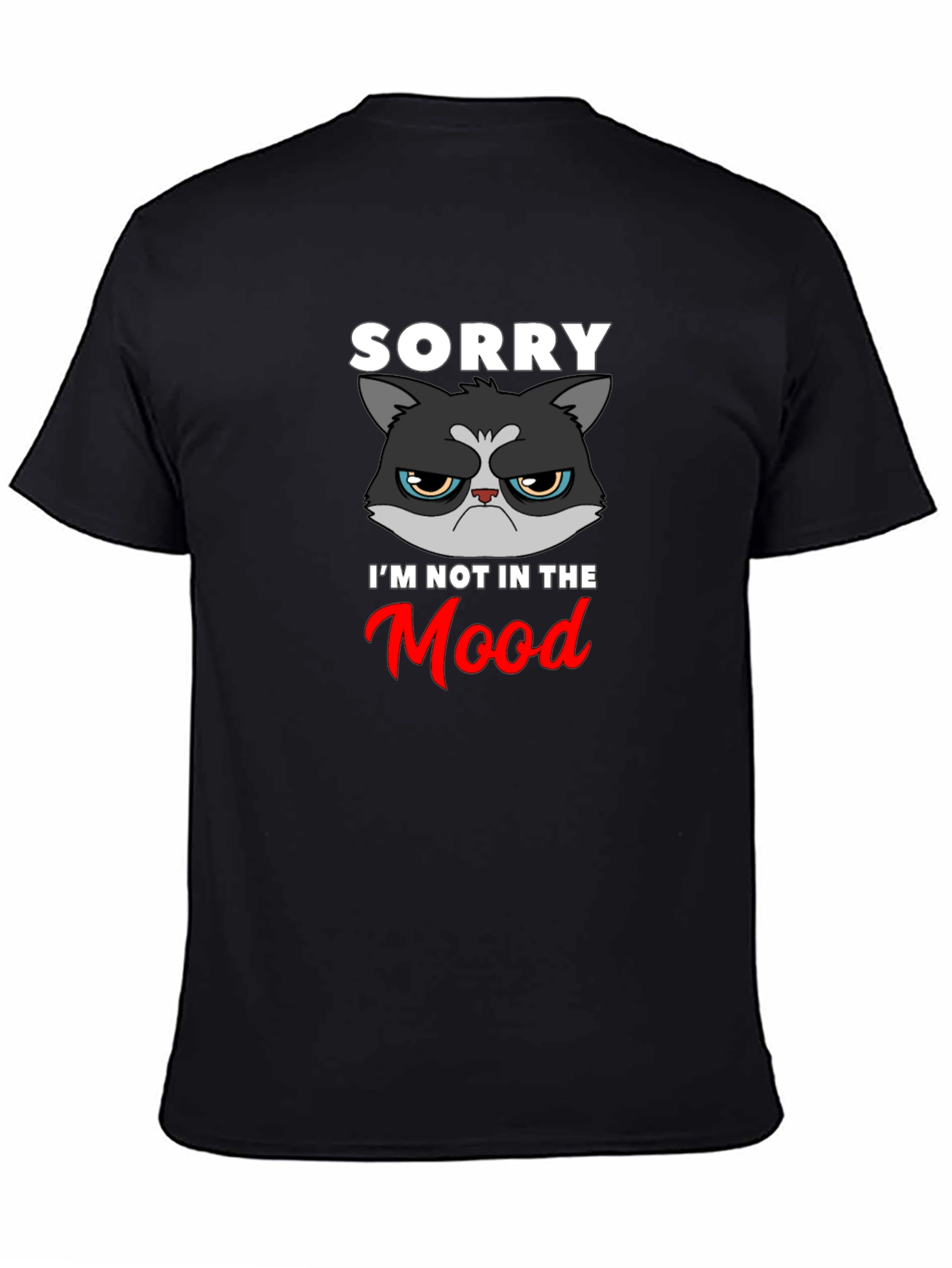 Grumpy Cat T-Shirt - Sorry Im Not In The Mood