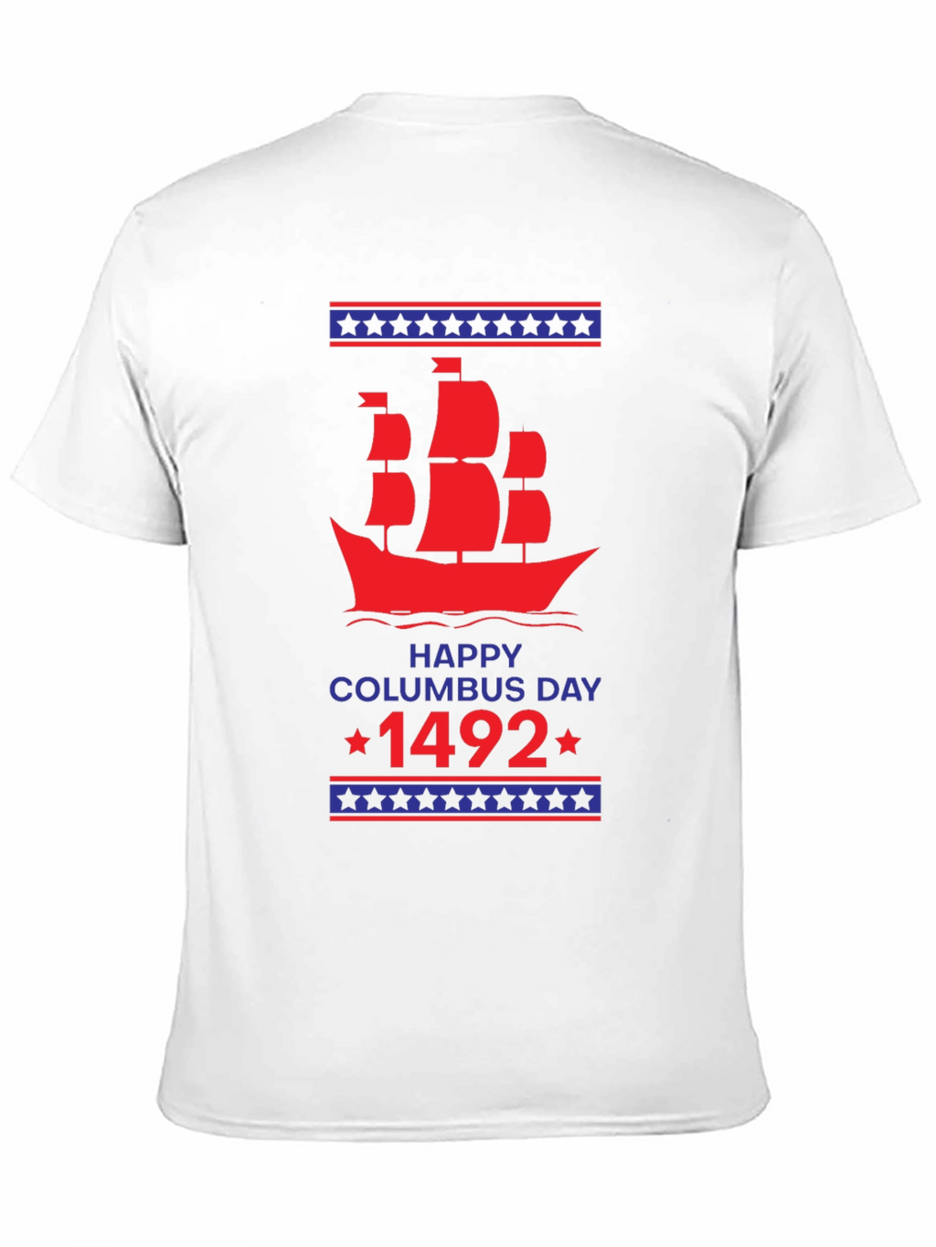 Happy Columbus Day 1492 Graphic T-Shirt