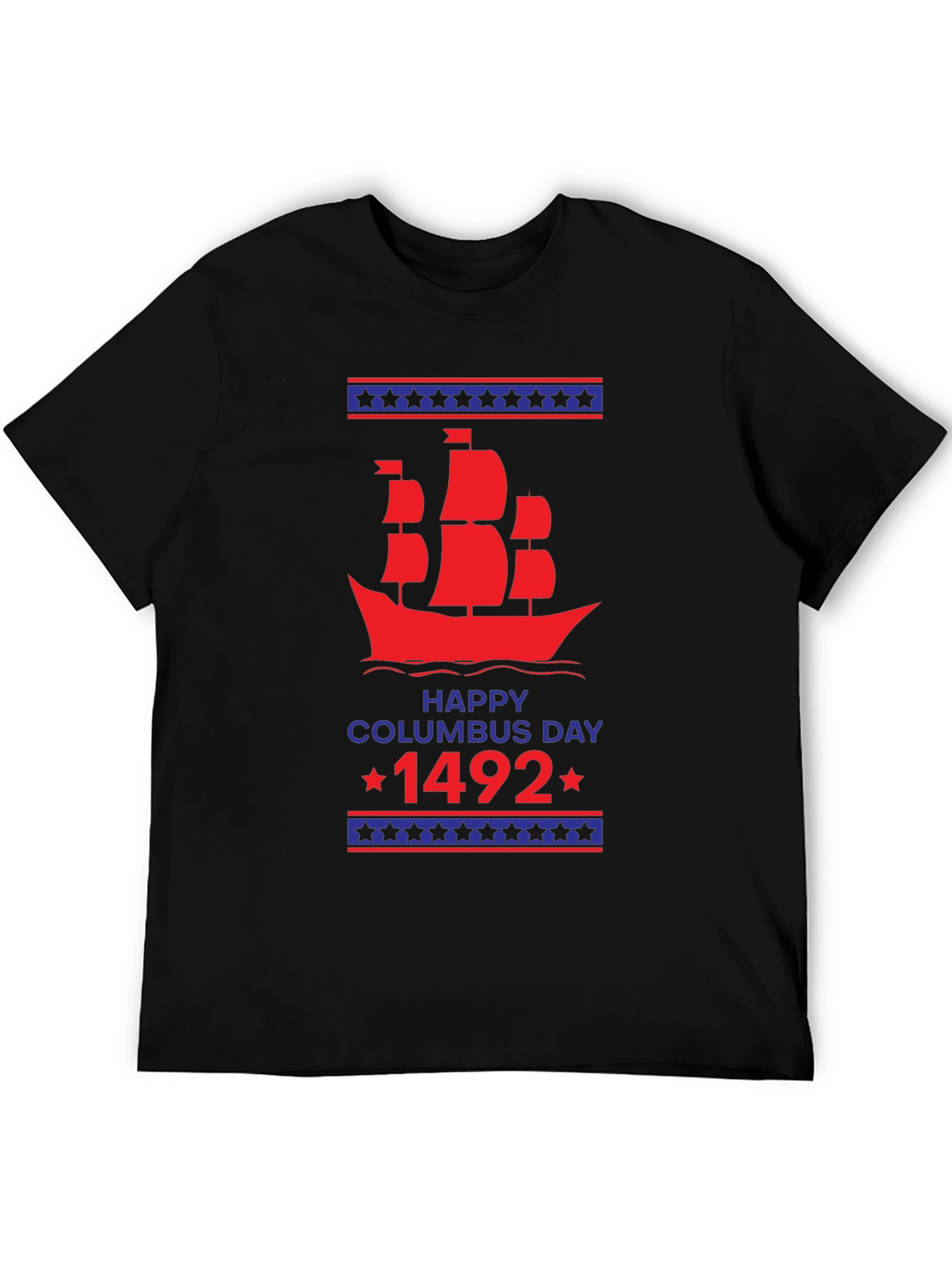 Happy Columbus Day 1492 Graphic T-Shirt