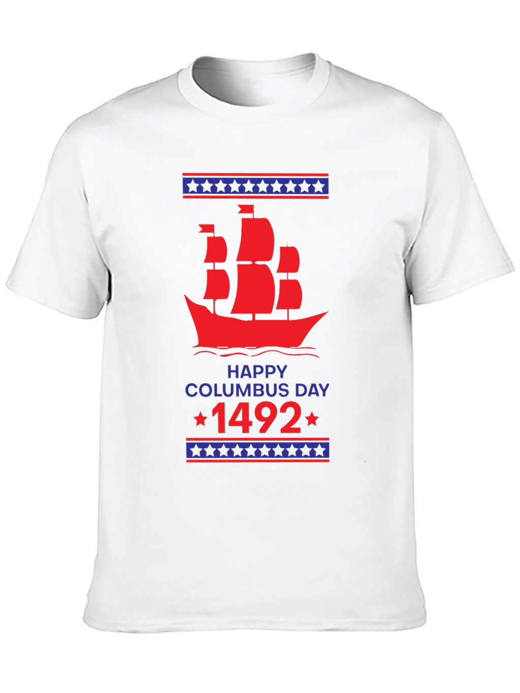 Happy Columbus Day 1492 Graphic T-Shirt