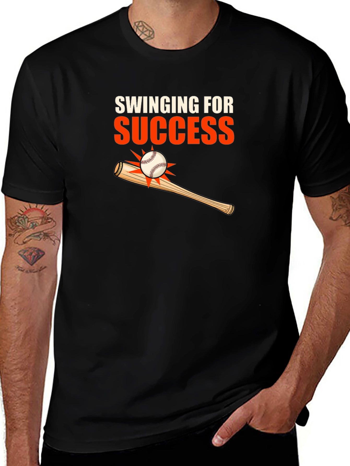 Swinging for Success Graphic Tee