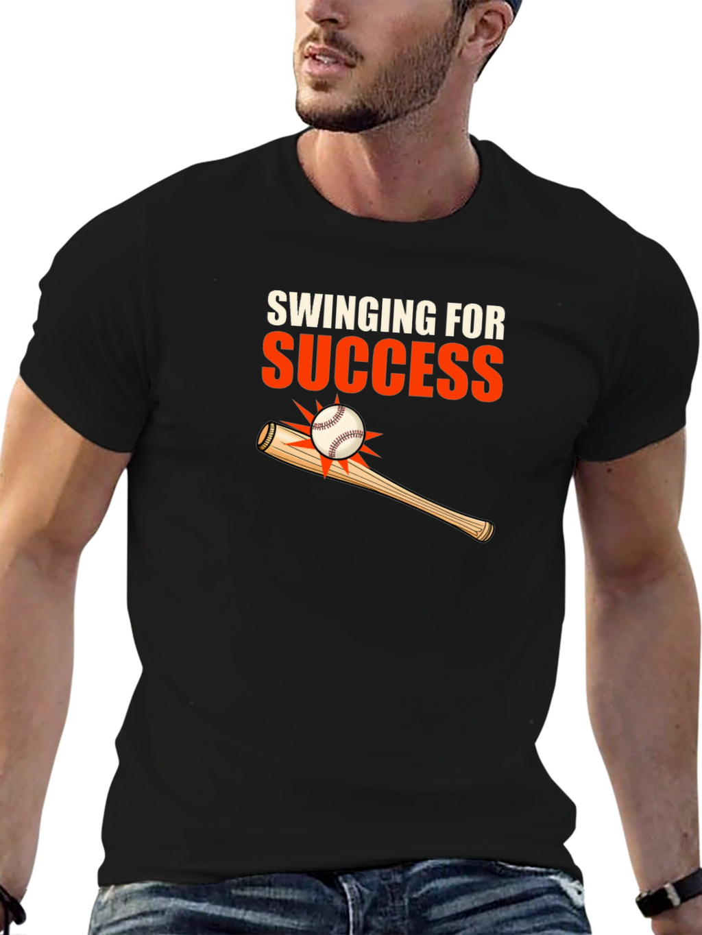 Swinging for Success Graphic Tee