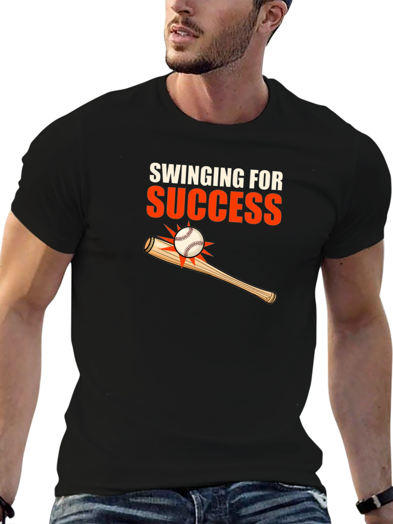 Swinging for Success Graphic Tee