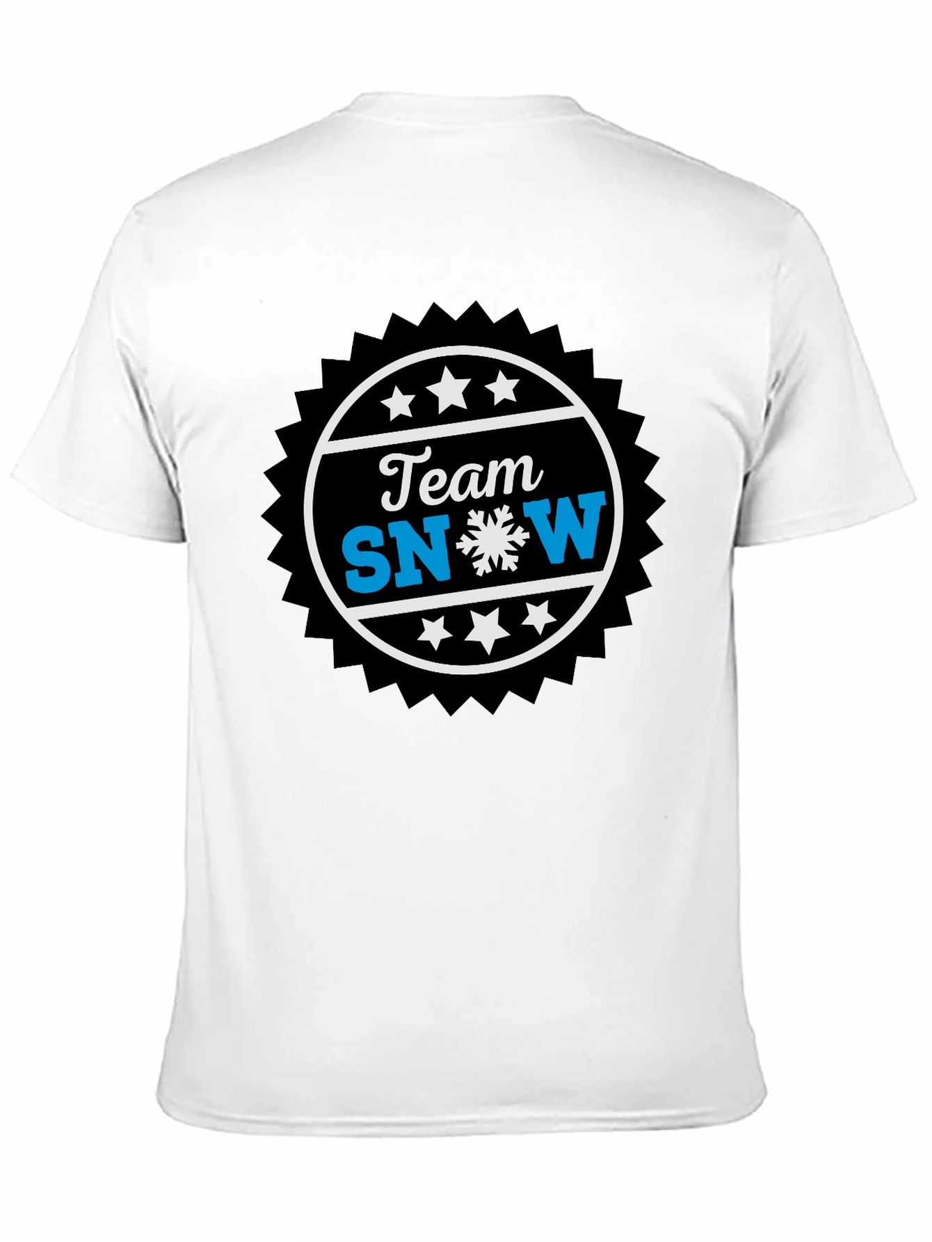 Team Snow Graphic Tee - Winter Sports T-Shirt