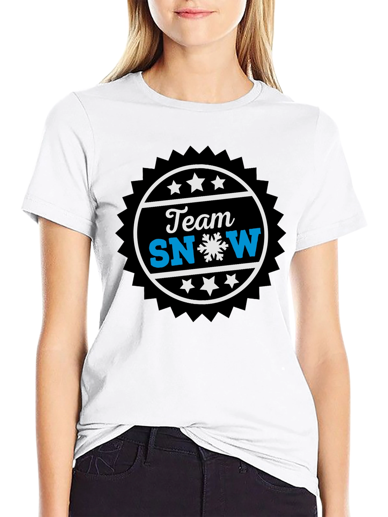 Team Snow Graphic Tee - Winter Sports T-Shirt
