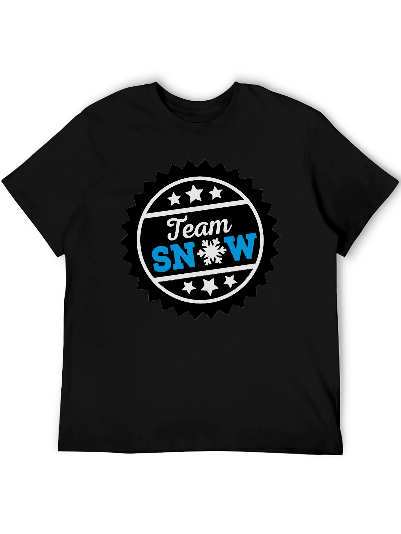 Team Snow Graphic Tee - Winter Sports T-Shirt