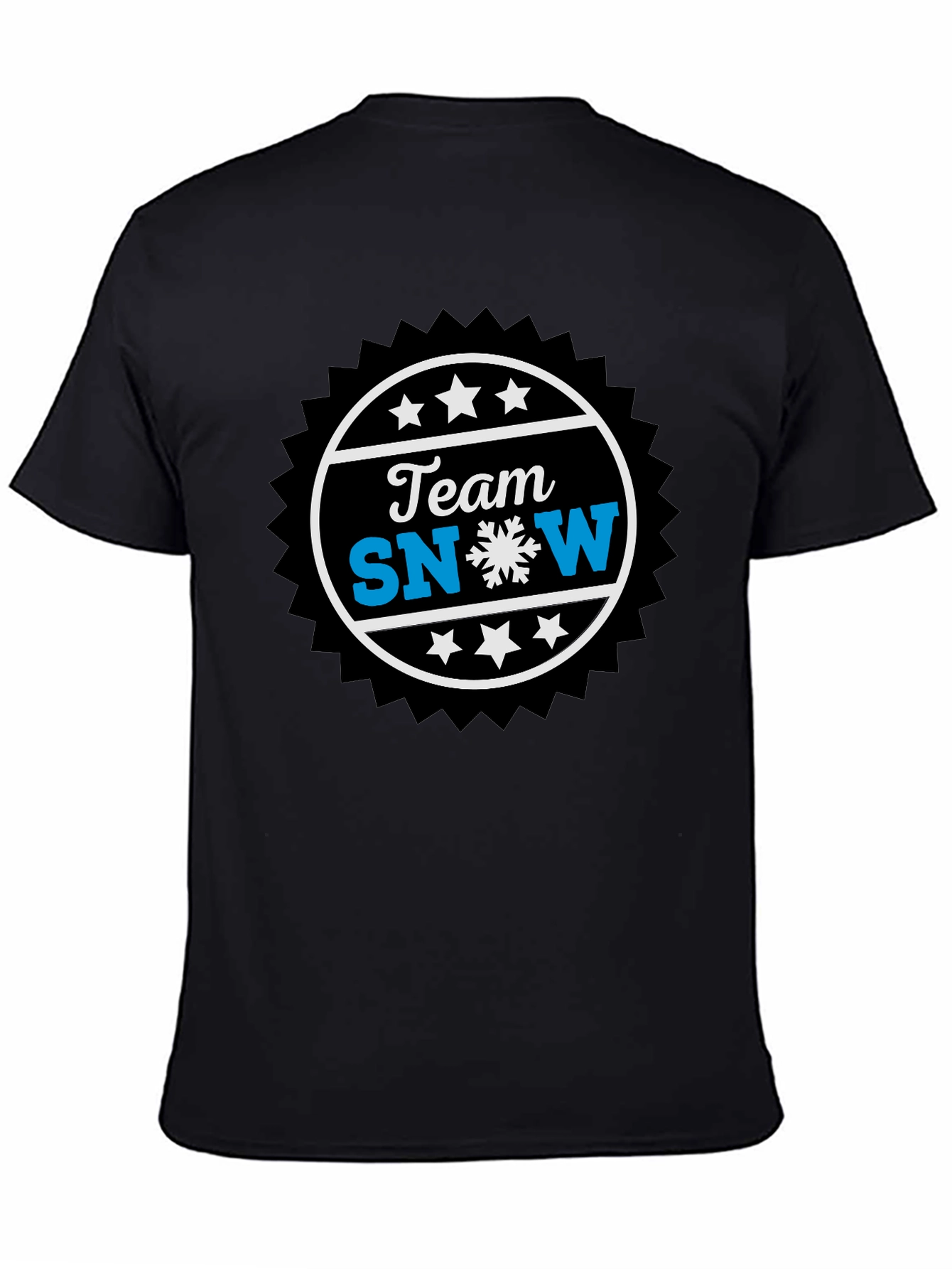 Team Snow Graphic Tee - Winter Sports T-Shirt