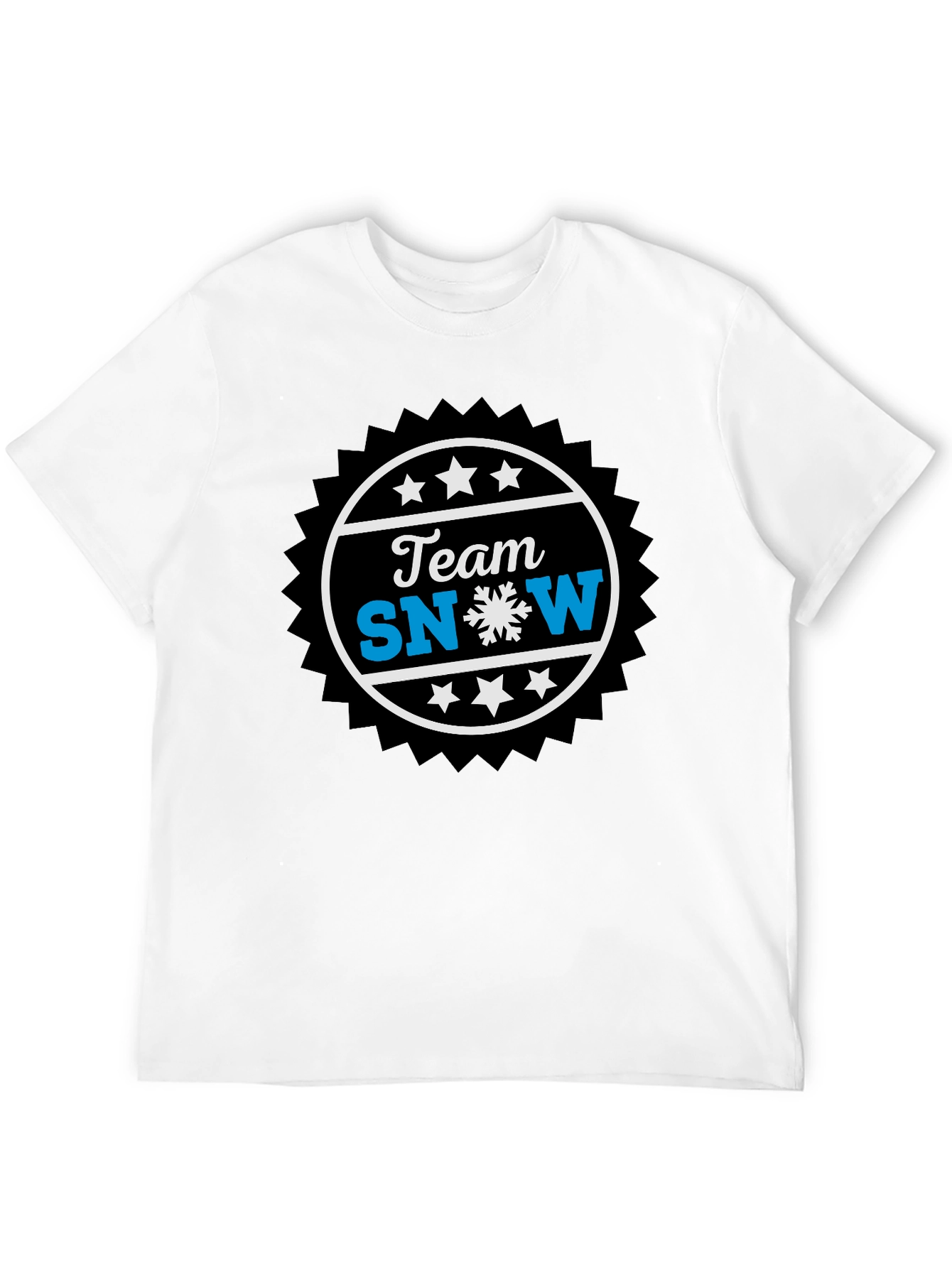 Team Snow Graphic Tee - Winter Sports T-Shirt