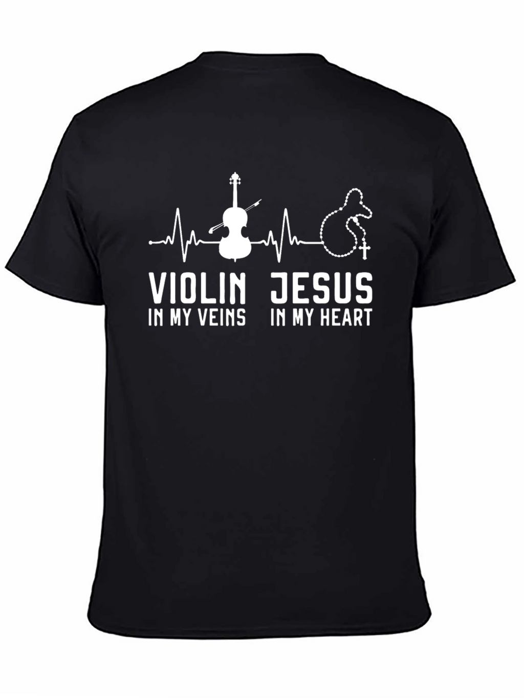 Violin Jesus T-Shirt: Faith & Music
