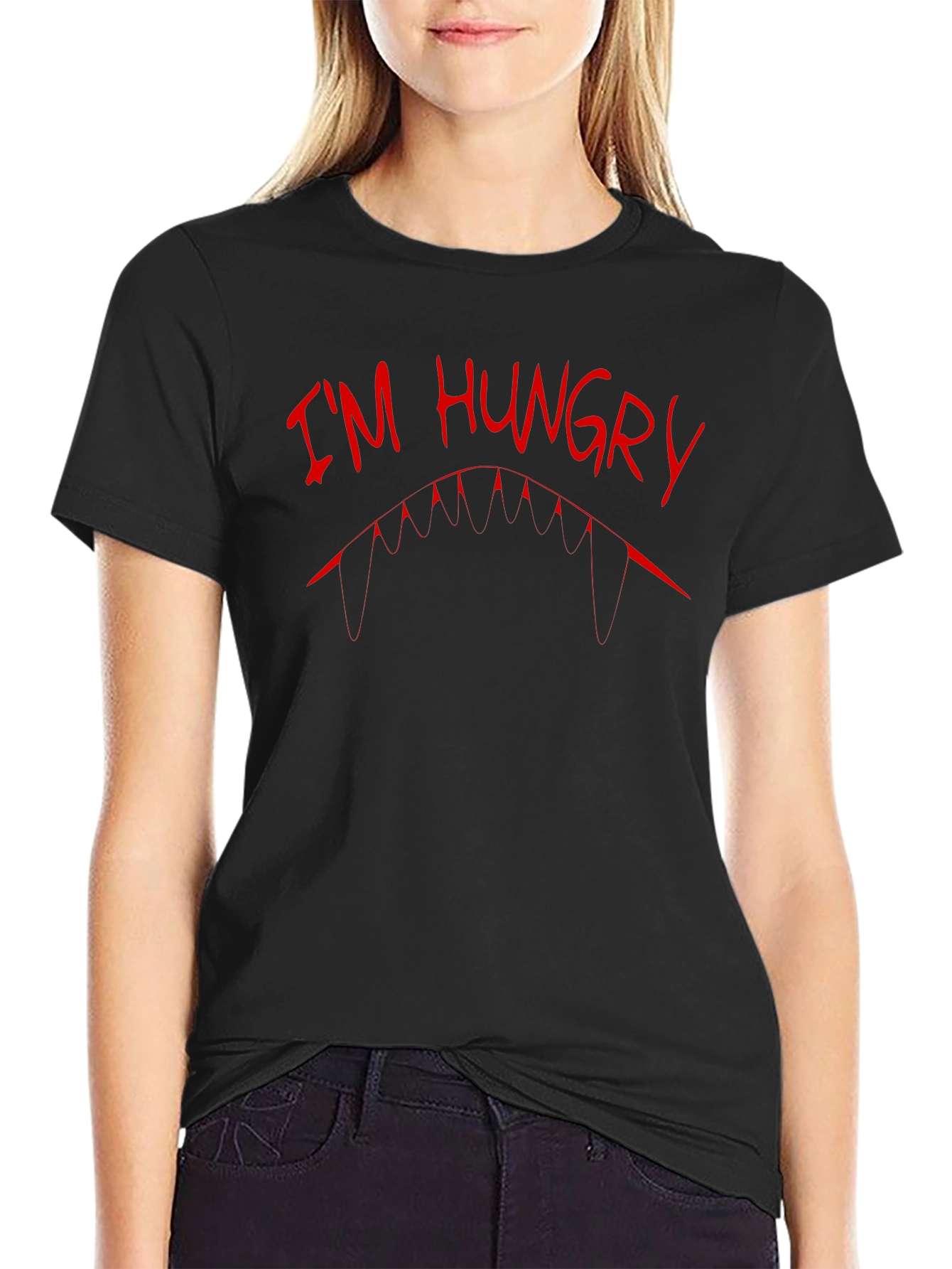 Im Hungry Shark Graphic Tee - Mens