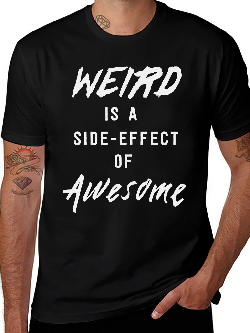 Weird is Awesome Graphic Tee